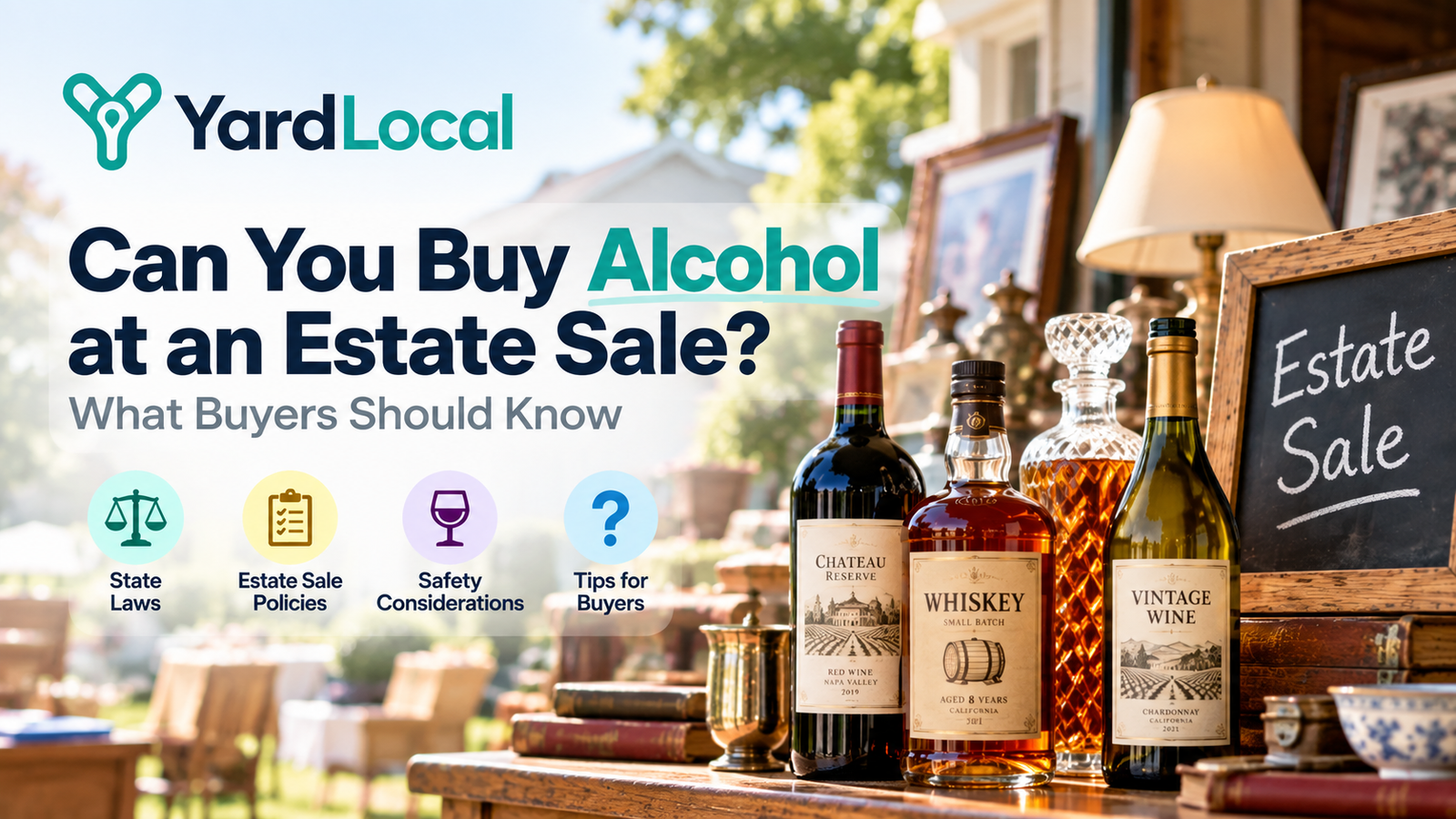 Can You Buy Alcohol at an Estate Sale? What Buyers Should Know