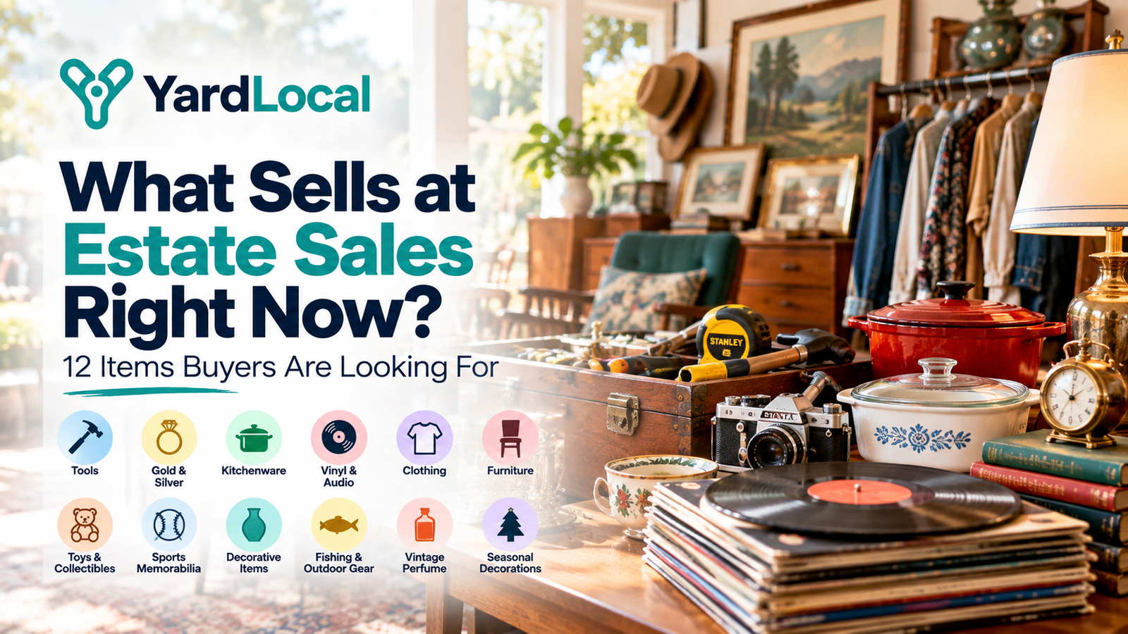 What Sells at Estate Sales Right Now? 12 Items Buyers Are Looking For