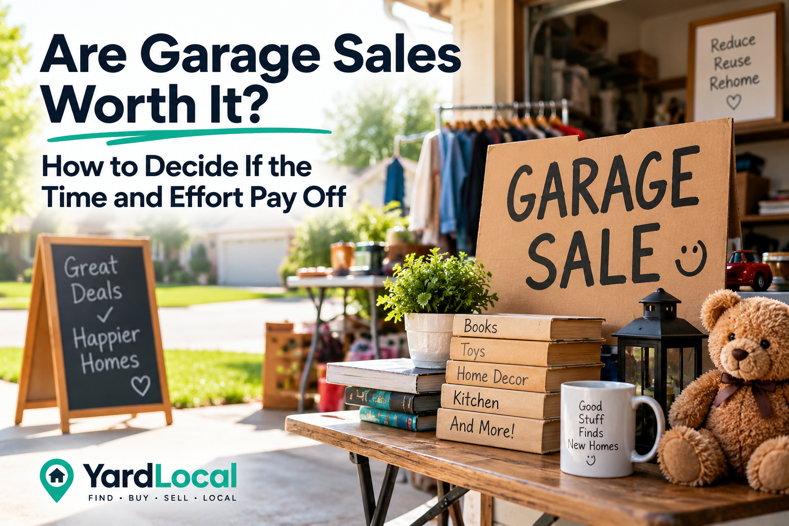 Are Garage Sales Worth It? How to Decide If the Time and Effort Pay Off