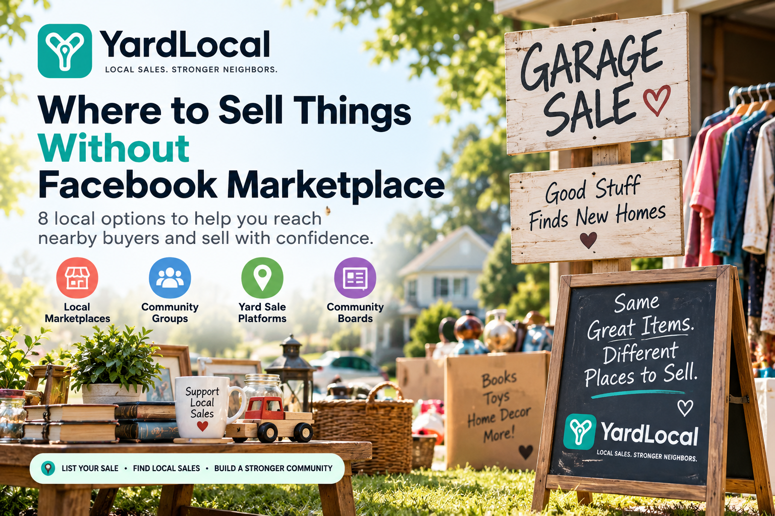 Where to Sell Things Without Facebook Marketplace: 8 Local Options